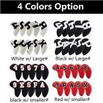Big Number Golf Iron Head Covers Set