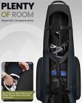 OutdoorMaster Padded Golf Club Bag with Wheels