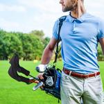 LONGCHAO 3-Piece Golf Head Cover Set - Black