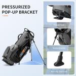 HYPATA Lightweight 14-Way Golf Stand Bag