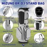 Mizuno BR-D3 Stand Golf Bag - Navy Red 8.5