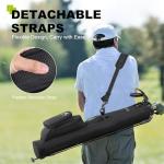 UNIHIMAL Lightweight Golf Stand Carry Bag - Black
