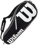 Wilson Advantage II Triple Tennis Bag - Black/White