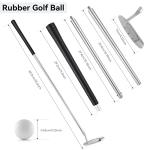 Two-Way Golf Putters and Mini Club Set