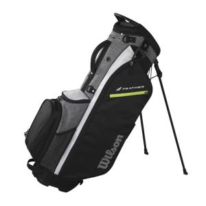 Wilson Feather Golf Stand Bag - Black & Grey