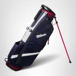 Wilson QS Golf Stand Bag - Navy and Red