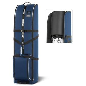 Findway Heavy Duty Golf Travel Bag with Wheels