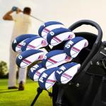 10 American Flag Neoprene Golf Club Covers