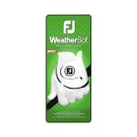 FootJoy WeatherSof White/Black Men's Golf Glove
