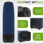 Findway Heavy Duty Golf Travel Bag with Wheels