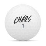 Wilson 2024 Chaos White Golf Balls - 24 Pack