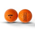Nitro 12-Pack Maximum Distance Orange Golf Balls