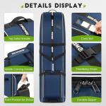 Findway Heavy Duty Golf Travel Bag with Wheels