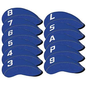 11-Piece Neoprene Iron Headcover Set - Blue