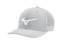 Mizuno Tour Vent Snapback Golf Cap - Light Grey
