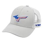 Mizuno Runbird Patriot Trucker Hat - Grey/White
