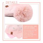 JANGANNSA Knitted Kids Beanie and Scarf Set