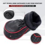 3-Piece Waterproof Golf Headcovers Set