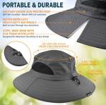 EINSKEY UV Protection Wide Brim Hat for Outdoors