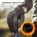 FINGER TEN Men's Winter Golf Gloves with Marker