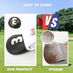 4-Piece Golf Club Head Covers for Woods and Drivers