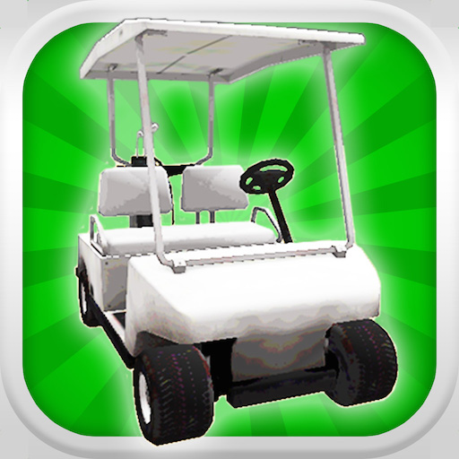 3D Racer Golf Push Cart for Fun Rounds