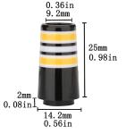 12 Pack Golf Ferrules for Taper Tip Irons