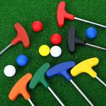 Hiboom 8 Pack Junior Golf Putters with Balls