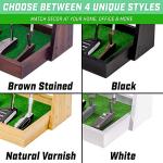 GoSports Premium Wooden Golf Putter Display Stand