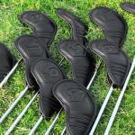 Magnetic Golf Iron Covers Set - 10 Pieces
