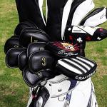 12pcs Thick Synthetic Leather Golf Iron Head Covers