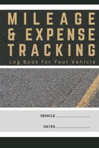 Golf Trip Mileage and Expense Log Book