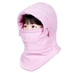 Azarxis Kids Thermal Balaclava Fleece Hat - Pink