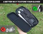 Handy Picks Golf Glove Holder Case - Black