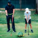 Kids Adjustable Golf Putter Set with Balls