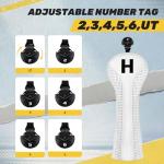Durable Golf Club Head Covers for Drivers and Putters
