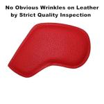Colorful Leather Golf Iron Head Covers - 10pcs