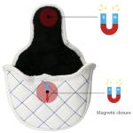 GOLTERS Mallet Putter Head Covers with Magnetic Closure