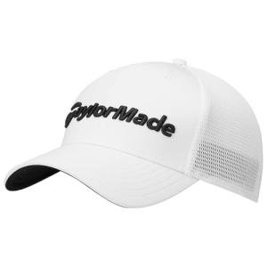 TaylorMade Men's CAGE Hat - White, S/M