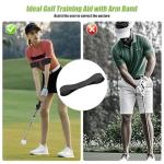 MIKOSI Retractable Golf Swing and Grip Trainer