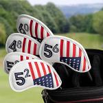 American Flag Golf Wedge Head Cover 56