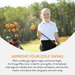 Orange Whip Junior Golf Swing Trainer for Kids