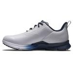 FootJoy FJ Fuel Golf Shoes, White/Blue/Navy, Size 9.5