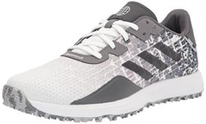 Adidas Men's S2G Spikeless Golf Shoes - White/Grey