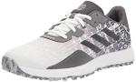 Adidas Men's S2G Spikeless Golf Shoes - White/Grey