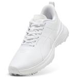Puma Women's White-Silver Golf Shoes, Size 12