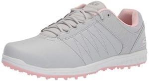 Skechers Women's Go Pivot Golf Shoe, Light Grey Pink