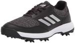 adidas Women's Black/Silver/Grey Golf Shoes, Size 6