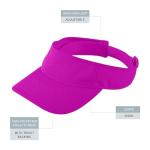 Augusta Sportswear Women's Mesh Visor - Power Pink