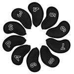 Craftsman 10-Piece Mesh Golf Iron Headcovers Set